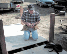Morris at work